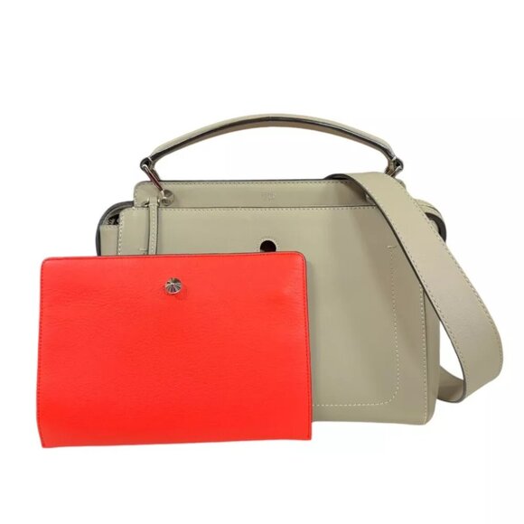 FENDI Shoulder Bag 8BN293 leather 2way Dot com used